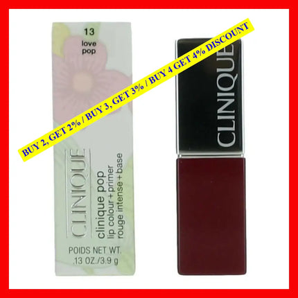 Clinique Pop By.13 Oz Lip Colour + Primer - 13 Love