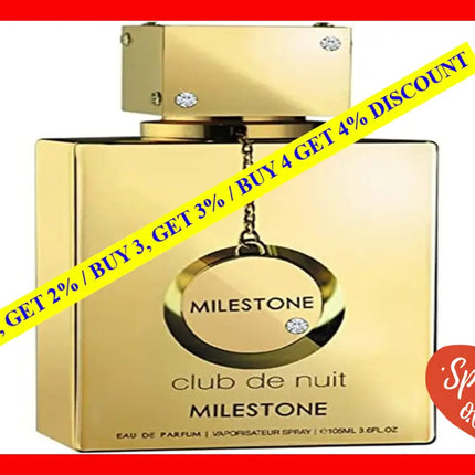 Club De Nuit Milestone By Armaf For Unisex - 3.6 Oz Edp Spray