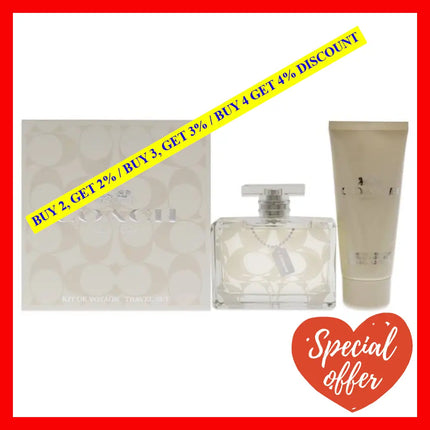 Coach Signature By For Women - 2 Pc Gift Set 3.3Oz Edp Spray Body Lotion