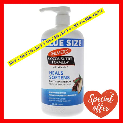 Cocoa Butter Formula With Vitamin E Lotion By Palmers For Unisex - 33.8 Oz Body