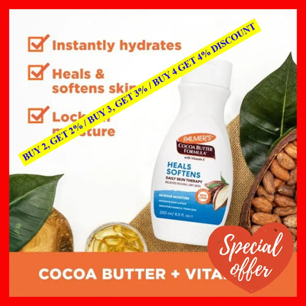 Cocoa Butter Formula With Vitamin E Lotion By Palmers For Unisex - 8.5 Oz Body