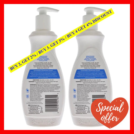 Cocoa Butter Formula With Vitamin E Lotion - Pack Of 2 By Palmers For Unisex 13.5 Oz