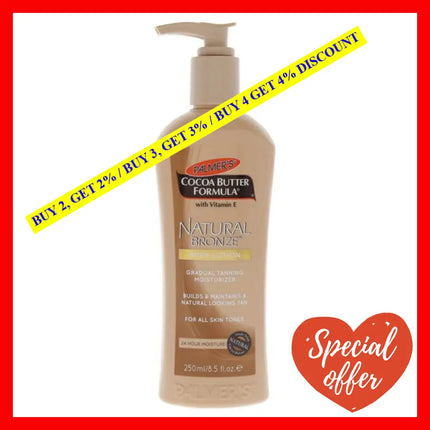 Cocoa Butter Natural Bronze Body Lotion By Palmers For Unisex - 8.5 Oz