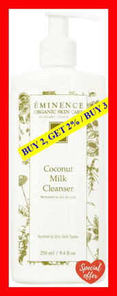 Coconut Milk Cleanser By Eminence For Unisex - 8.4 Oz