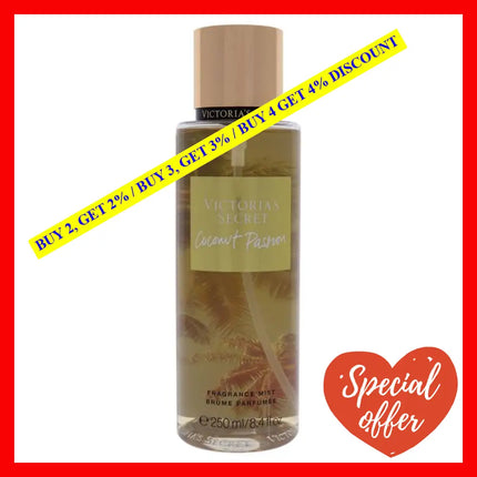 Coconut Passion By Victorias Secret For Women - 8.4 Oz Fragrance Mist