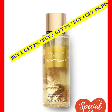 Coconut Passion By Victorias Secret For Women - 8.4 Oz Fragrance Mist