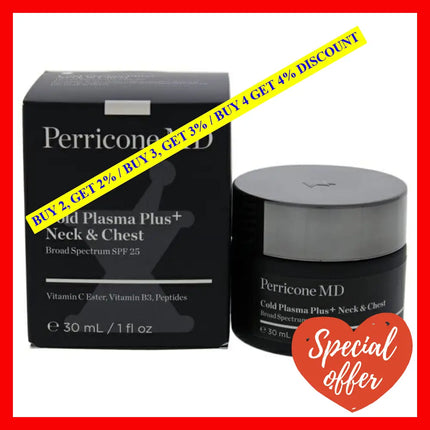 Cold Plasma Plus Neck And Chest Spf 25 By Perricone Md For Unisex - 1 Oz Moisturizer