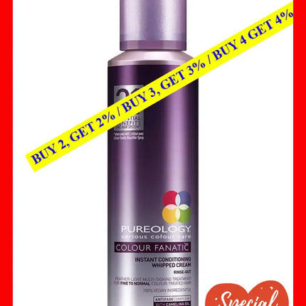 Colour Fanatic Instant Conditioning Whipped Hair Cream By Pureology For Unisex - 4 Oz