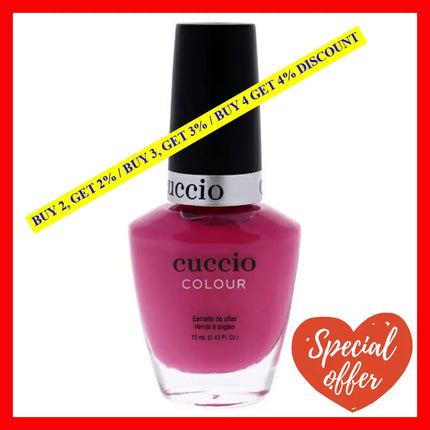 Colour Nail Polish - Hot Thang By Cuccio For Women 0.43 Oz