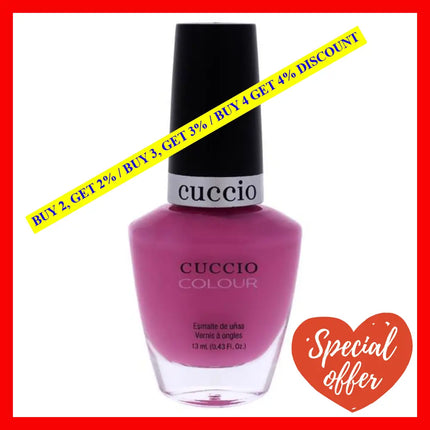 Colour Nail Polish - Kyoto Cherry Blossom By Cuccio For Women 0.43 Oz