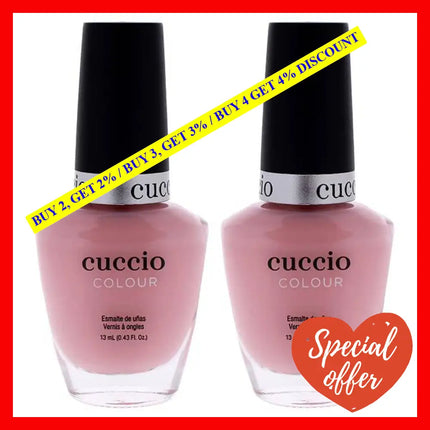 Colour Nail Polish - See It All In Montreal By Cuccio For Women 0.43 Oz Pack Of 2