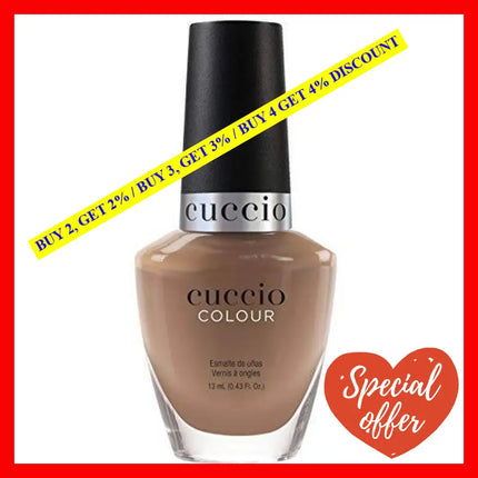 Colour Nail Polish - See You Latte By Cuccio For Women 0.43 Oz