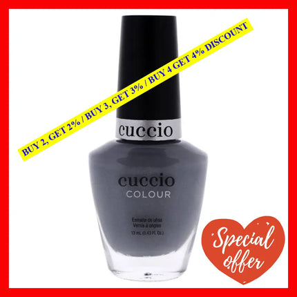 Colour Nail Polish - Soaked In Seattle By Cuccio For Women 0.43 Oz