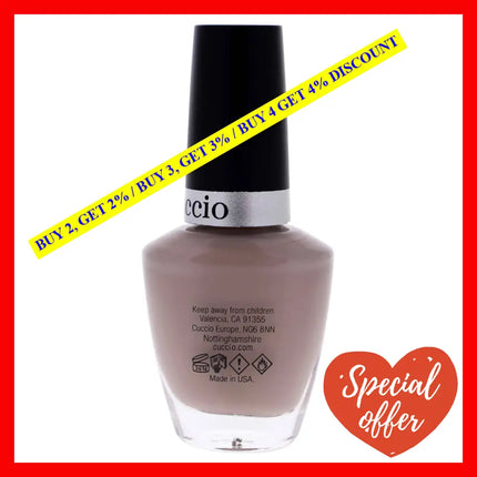 Colour Nail Polish - Tel-Aviv About It By Cuccio For Women 0.43 Oz