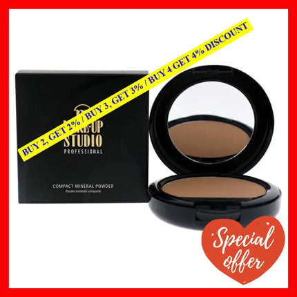 Compact Mineral Powder - Warm Beige By Make-Up Studio For Women 0.32 Oz