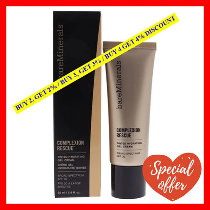 Complex Rescue Tinted Hydrating Gel Cream Spf 30 - Wheat By Bareminerals For Women 1.18 Oz