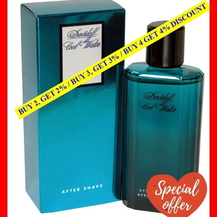 Coolwater 4.2 Aftershave Splash For Men