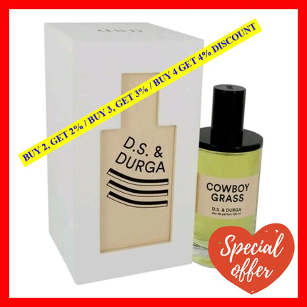 Cowboy Grass By D.s. & Durga 3.4 Oz Eau De Parfum Spray For Men