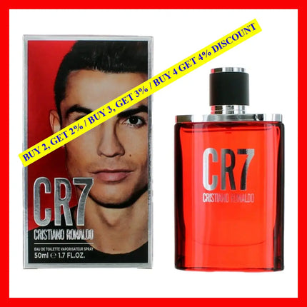 Cr7 By Cristiano Ronaldo 1.7 Oz Eau De Toilette Spray For Men