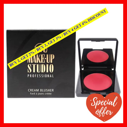 Cream Blusher - Cheeky Pink By Make-Up Studio For Women 0.088 Oz Blush