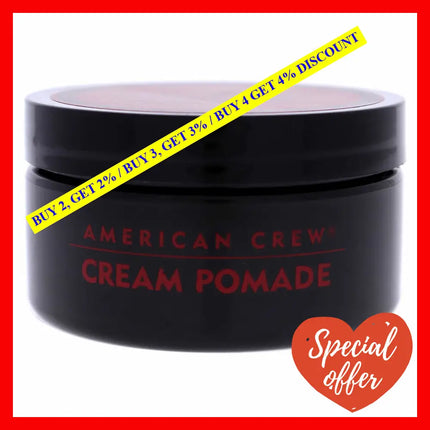 Cream Pomade By American Crew For Men - 3 Oz