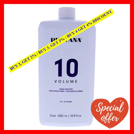 Creme Developer 10 Volume By Pravana For Unisex - 33.8 Oz Lightener