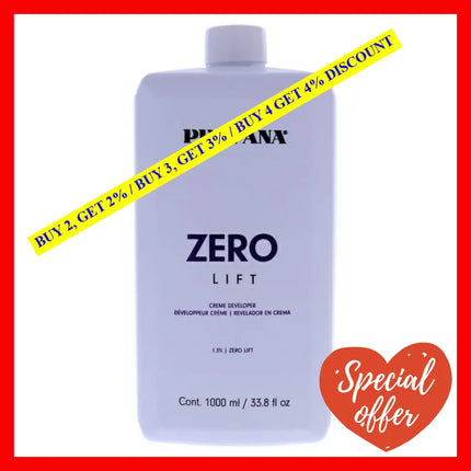 Creme Developer Zero Lift By Pravana For Unisex - 33.8 Oz Treatment