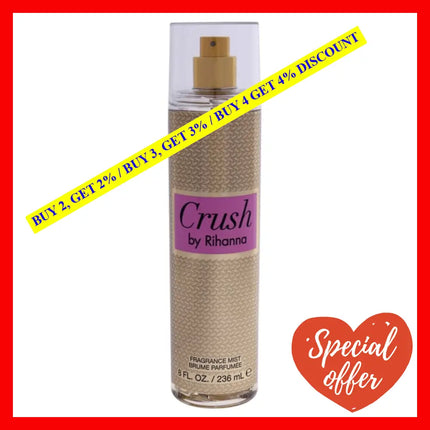 Crush By Rihanna For Women - 8 Oz Body Mist