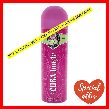 Cuba Jungle Snake By For Women - 6.6 Oz Body Spray