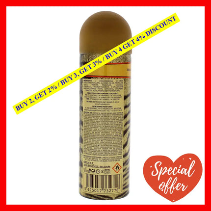 Cuba Jungle Tiger By For Women - 6.6 Oz Body Spray