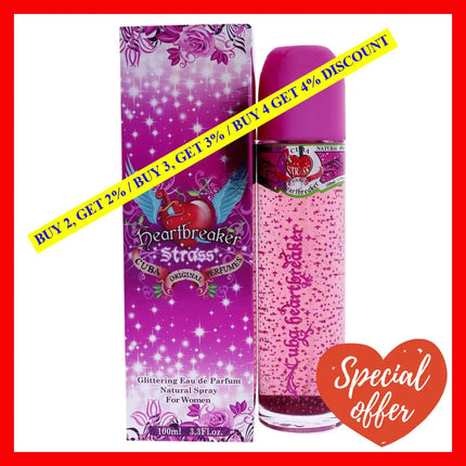 Cuba Strass Heartbreaker By For Women - 3.3 Oz Edp Spray