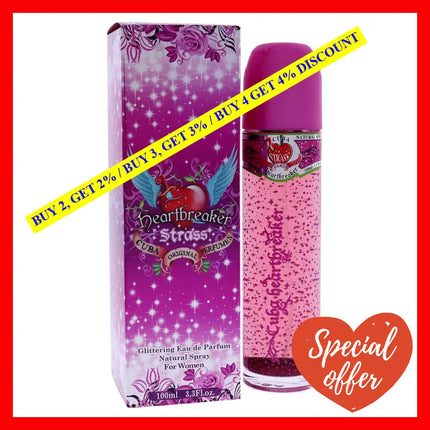 Cuba Strass Heartbreaker By For Women - 3.3 Oz Edp Spray