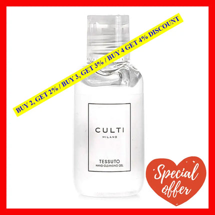 Culti Milano Tessuto Hand Cleansing Gel Unisex 3.4 Oz / 100 Ml