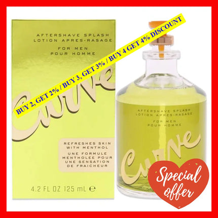 Curve By Liz Claiborne For Men - 4.2 Oz After Shave