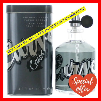 Curve Crush By Liz Claiborne 4.2 Oz Cologne Spray For Men