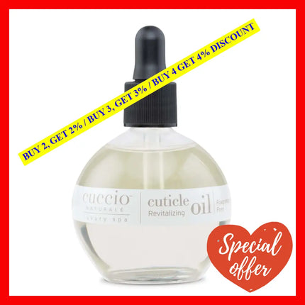 Cuticle Revitalizing Oil - Fragrance-Free By Cuccio Naturale For Unisex 2.5 Oz