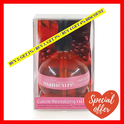 Cuticle Revitalizing Oil - Pomegranate And Fig Manicure By Cuccio Naturale For Unisex 2.5 Oz