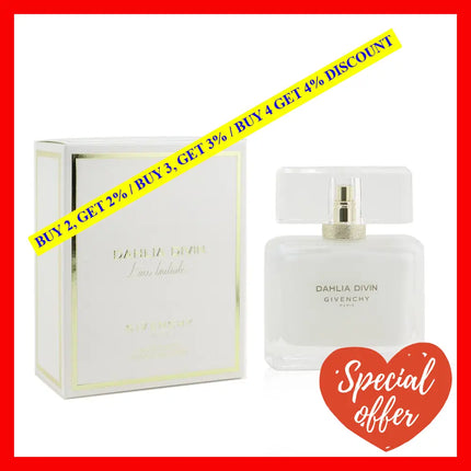 Dahlia Divin Eau Initiale By Givenchy For Women - 2.5 Oz Edt Spray