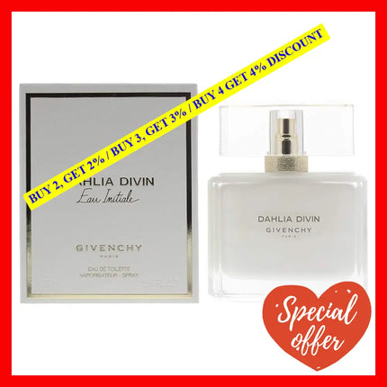 Dahlia Divin Eau Initiale By Givenchy For Women - 2.5 Oz Edt Spray