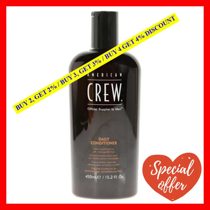 Daily Conditioner By American Crew For Men - 15.2 Oz