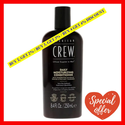 Daily Moisturizing Conditioner By American Crew For Men - 8.4 Oz