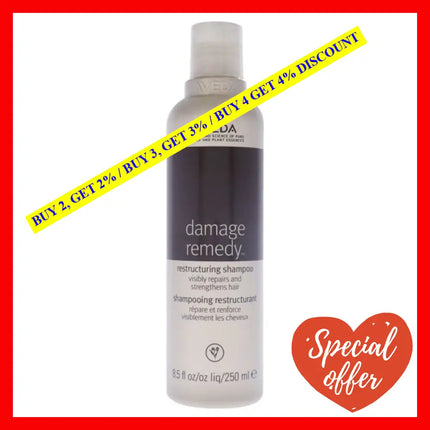 Damage Remedy Restructuring Shampoo By Aveda For Unisex - 8.5 Oz