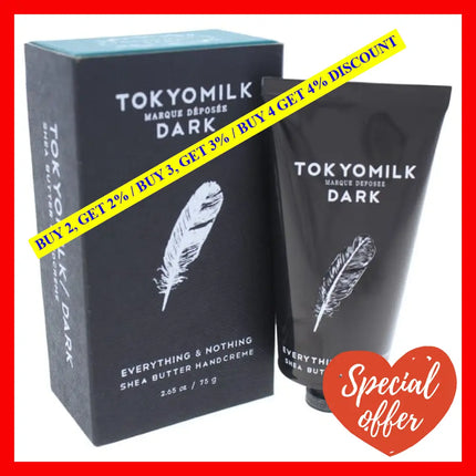 Dark Shea Butter Hand Cream - Everything And Nothing By Tokyomilk For Women 2.65 Oz