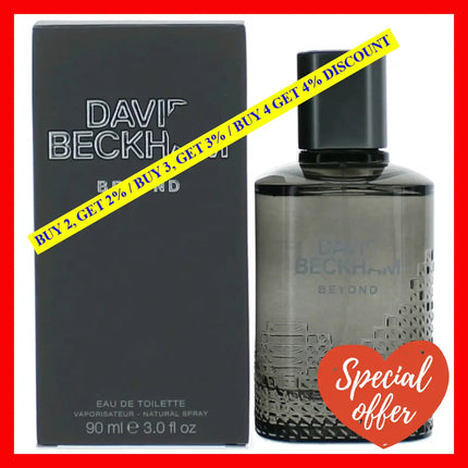 David Beckham Beyond By 3 Oz Eau De Toilette Spray For Men