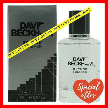 David Beckham Beyond Forever By 3 Oz Eau De Toilette Spray For Men