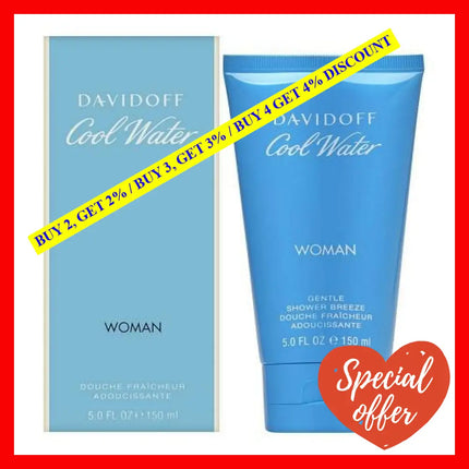 Davidoff Coolwater 5 Oz Shower Gel For Women