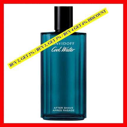 Davidoff Coolwater Men 4.2 Oz / 125 Ml Aftershave For