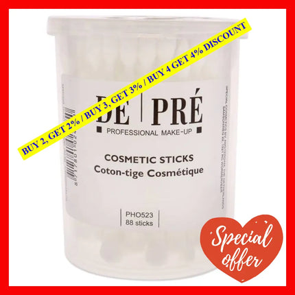 De And Pre Cosmetics Sticks By Make-Up Studio For Women - 88 Count Swabs