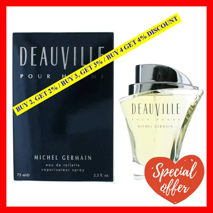 Deauville By Michel Germain 2.5 Oz Eau De Toilette Spray For Men