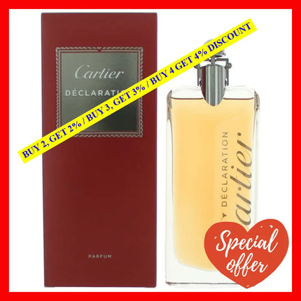 Declaration By Cartier 3.3 Oz Parfum Spray For Men